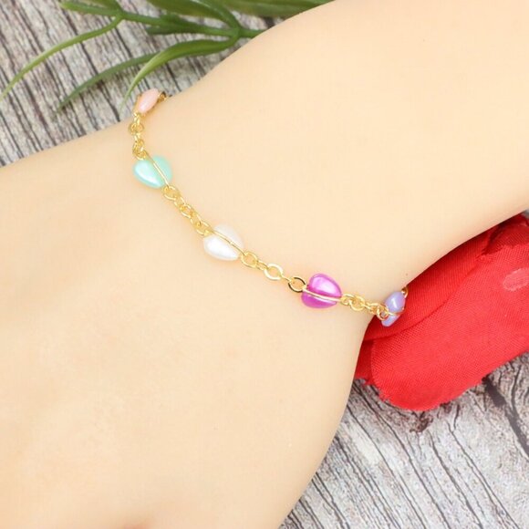 "Trendy Handmade Bracelet – A Stylish Gift for Women & Girls, MAR091179 - Picture 3 of 10